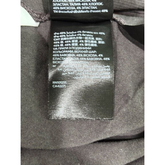 H&M Mama Maternity Leggings Medium Charcoal Gray Cotton Viscose Blend - Picture 15 of 15